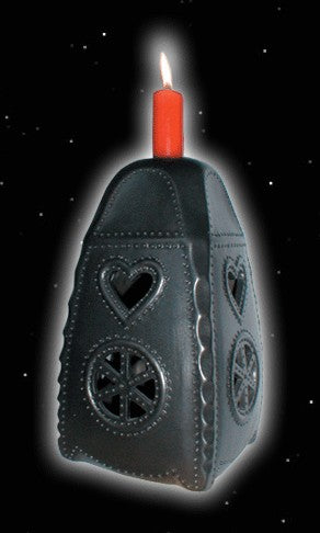 Der Julleuchter "schwarz" Turmleuchter Sippenleuchter