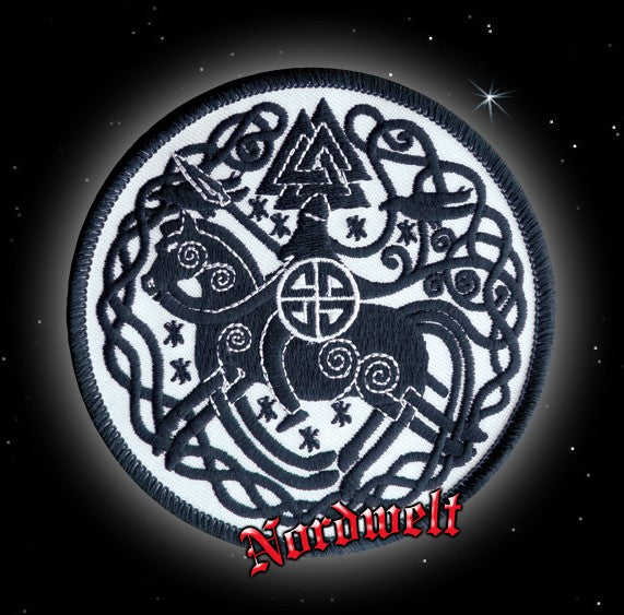 Aufnäher "Odin auf Sleipnir"