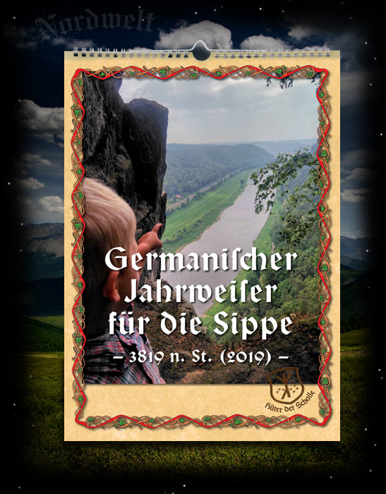 Germanischer Jahrweiser für die Sippe (Familienplaner) 2019 Kalender