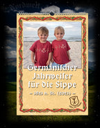 Germanischer Jahrweiser 2023 für die Sippe Völkischer Kalender Sippenkalender mit germanischen Monatsnamen