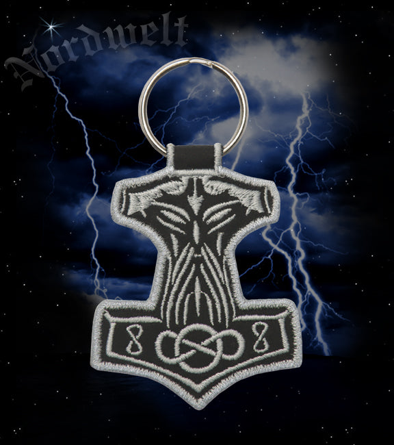 Schlüsselanhänger Thorhammer Thros hammer mjölnir Asatru