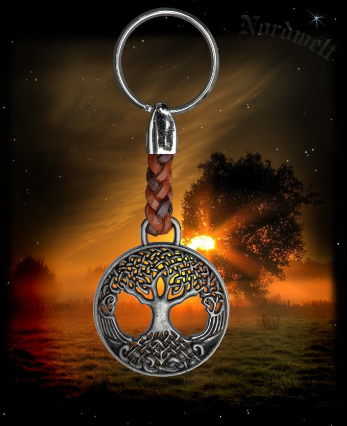 Lebensbaum Asatru Schlüsselanhänger Yggdrasil Weltenesche