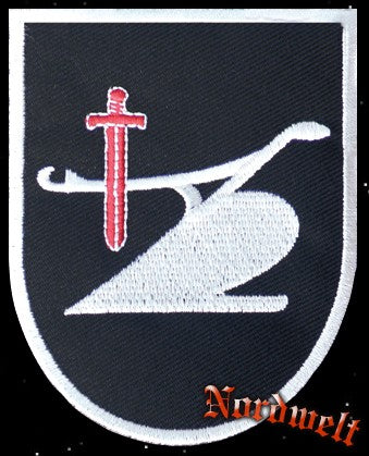 Aufnäher "Bauernfahne", gestickt