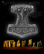 Schone Thorhammer Skane Rabenkopf Thors Hammer Mjölnir Edelstahl 