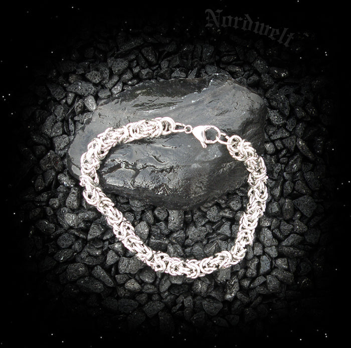 Armschmuck, Königskette mittelalter, Schmuck, Wikinger Kette aus Edelstahl