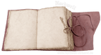 Vintage Lederbuch, Notizbuch aus Leder, Gästebuch, Reisebuch, Landhausstil, Buch für Notizen und Einträge
