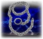 Königskette Byzantiner Halskette Wikinger Kette Edelstahl Schmuck