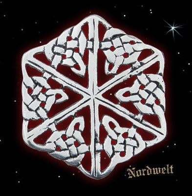 Runen Anhänger Hagalrune keltisch germanisch Schmuck 925er silber