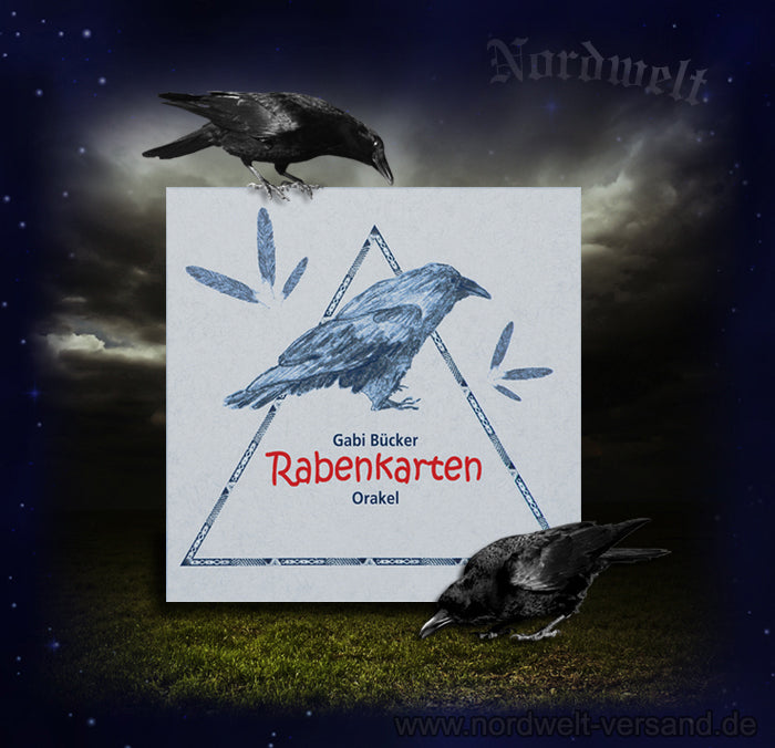 Rabenkarten Odins Raben Orakel- Spiel Kartenspiel 