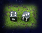 Würfel Totenkopf gothik spiel Totenkopfspiel Helloween Würfelspiel schwarz Skull