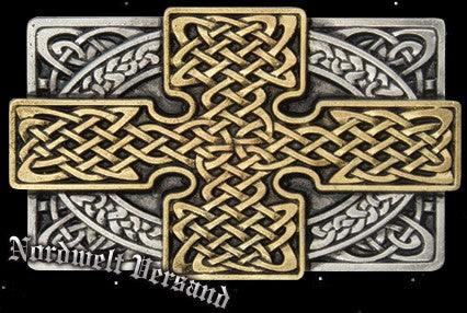 keltisches Kreuz Buckles Gürtelschnalle Gürtelschließe 