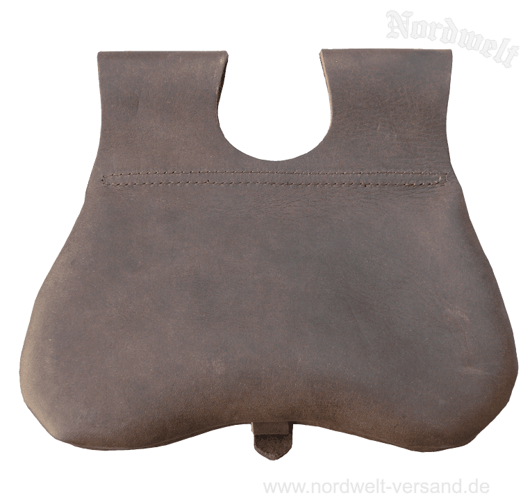 Mittelalter Ledertasche Gürteltasche aus Leder, mittelalterliche Tasche