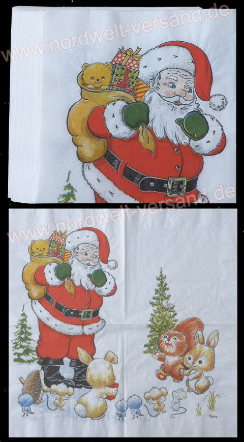 Julfeier Servietten Julfest Jul Brauchtum Rauhnächte