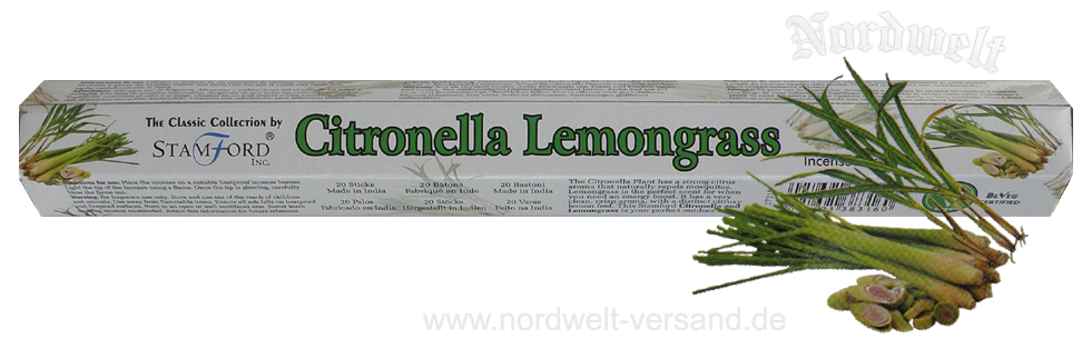 Räucherstäbchen Citronella Incense Sticks Zitronen- Duft räuchern gegen Mücken