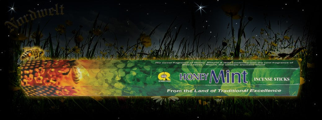 Honig Minze Räucherstäbchen  Honey mint  räuchern Räucherkegel und Räucher Zubehör