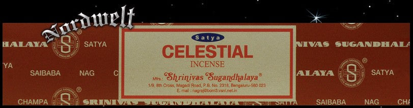 Celestial Räucherstäbchen Satya Nag Champa Räucher Zubehör