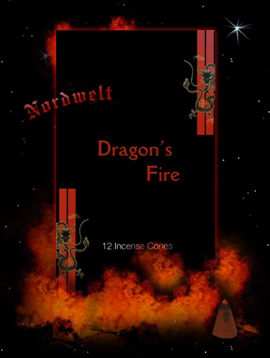 Räucherkegel Dragons Fire Stamford Räucherkerzen Räucherhütchen Drachen Feuer