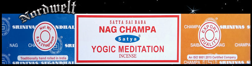 Satya Räucherstäbchen Nag Champa Yogic Meditation