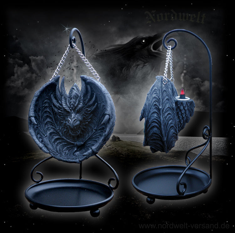 Räucherkegel Halter Drache Zubehör für Räucherware 
