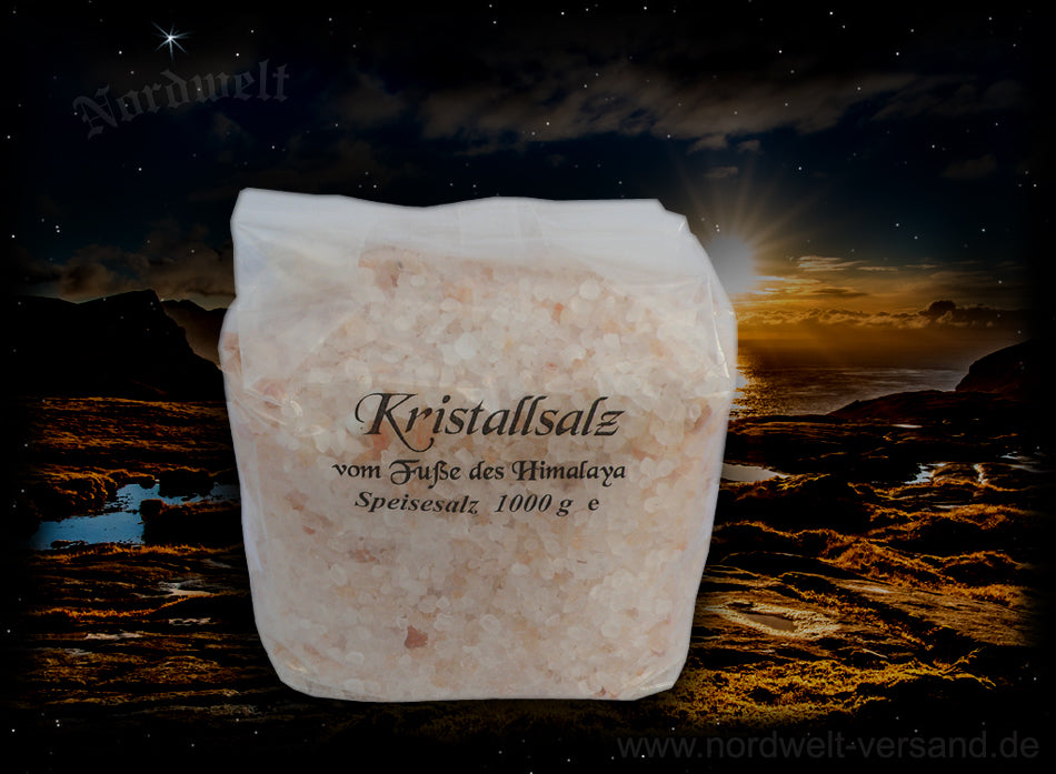 Himalaya Speisesalz Granulat Salzrange Pakistan Himalaysalz