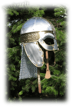 Wikingerhelm Brillenhelm, Helm der Wikinger und Angelsachsen Beowulf