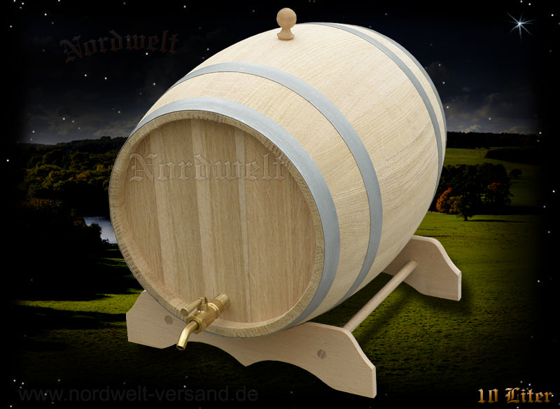Holzfass Eichenfass Bierkeller Hobbykeller  Lagerleben Wikinger- Mittelalter , LARP
