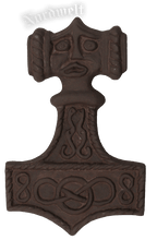 Thors Hammer Mjönir Keramik Thorhammer Handarbeit