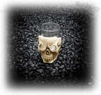 Schnapsglas Totenkopf  Totenschädel Likorglas Skull 