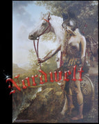 Walküre Poster Kunstdruck Odins Jungfrau mit Pferd Schildmaid