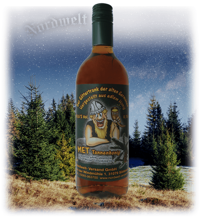 Honigwein Met Tannenhonig Göttertrank Germanen  Tannenblüten Honig