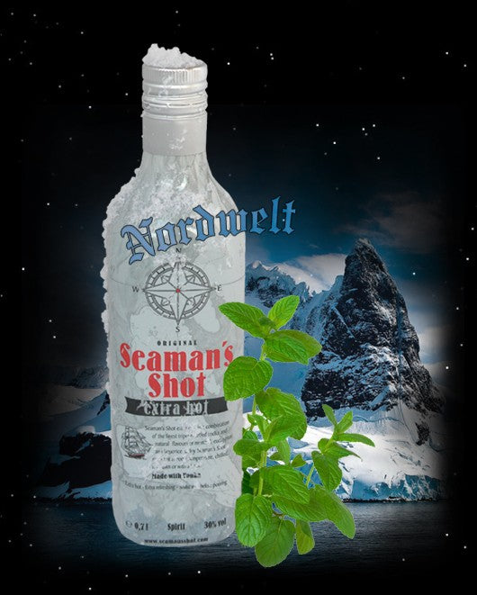 Seaman´s Shot Menthol und Eukalyptus Schnaps Likör