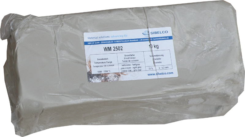 Ton WEISS  Fuchs /  Drehmasse weiss 25 0,2 1300 C  a´10 kg